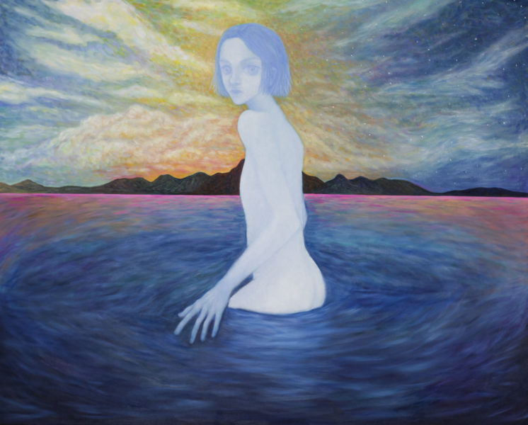 The One, oil on canvas, 120.5 x 152cm (47.5 x 60”), 2022