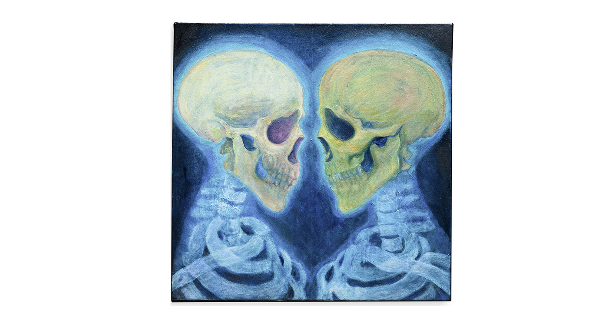I Heart, Oil on Canvas, 20x20”, 2025